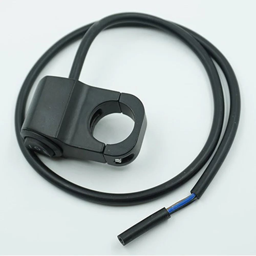1pc Handlebar Switch Aluminum Alloy Black Headlight On off Fog light 12V
