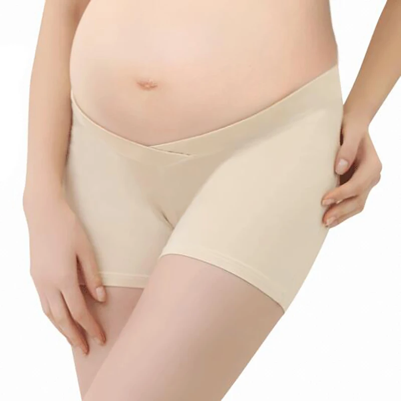 Maternity Leggings Underpants Shorts Pregnancy  High Elastic Shorts Seamless Leggings Mother Spring Autumn