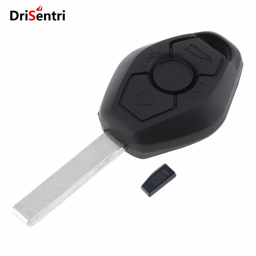 

433MHz 3 Buttons Remote Car Key PCF7935 Chip for For-BMW EWS System X3 X5 Z3 Z4 1 / 3 / 5 / 6 / 7 Series 1995-2007 Electronics