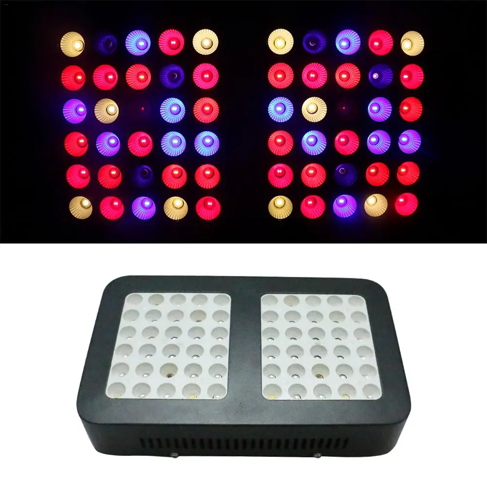 

LED Grow Light Dual Core 3W Reflector 600W Plant Growth Lighting Full Spectrum Plant Fill Light
