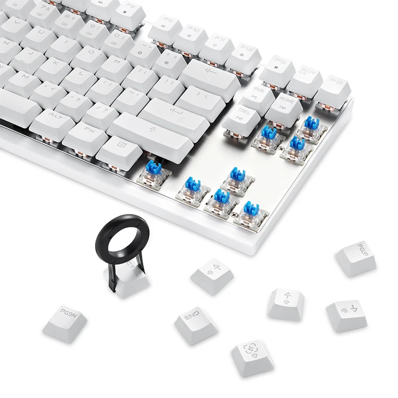 Newest Motospeed CK82 RGB Gaming Mechanical Keyboard Anti-Ghosting LED Backlight USB Wired Laser Keyboard For PC Computer Gamer