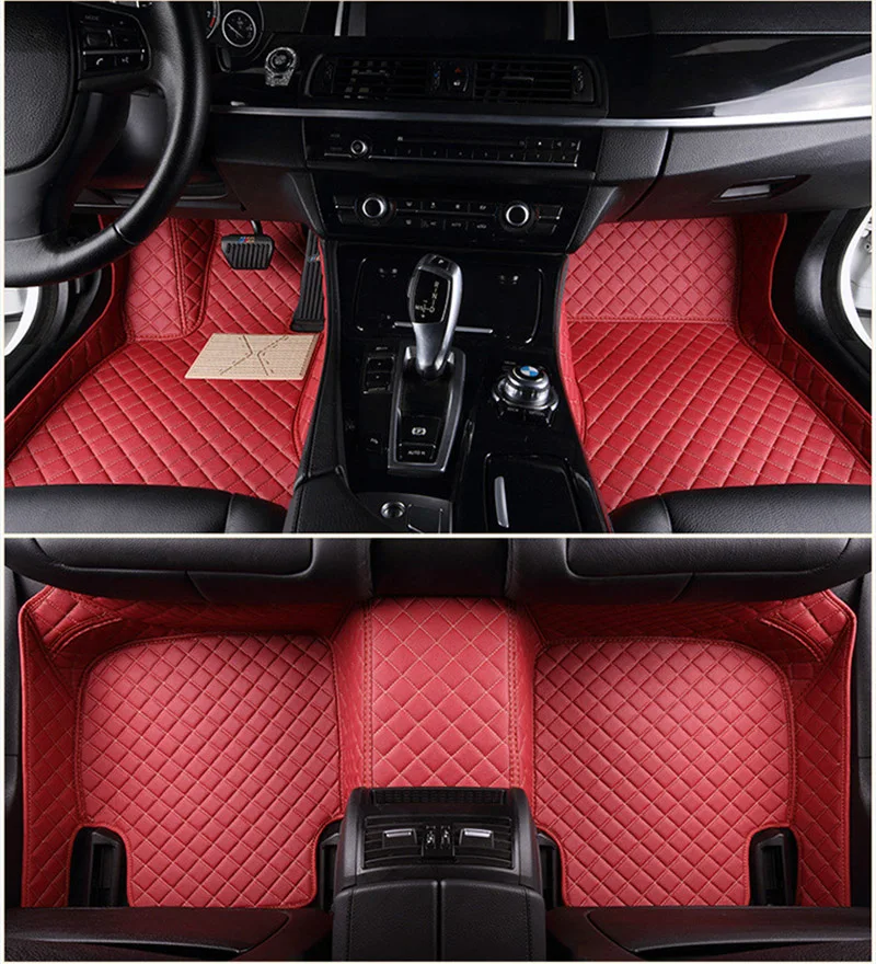 Автомобильные коврики на заказ для Volkswagen все модели vw passat b5 6 polo golf tiguan jetta touran touareg