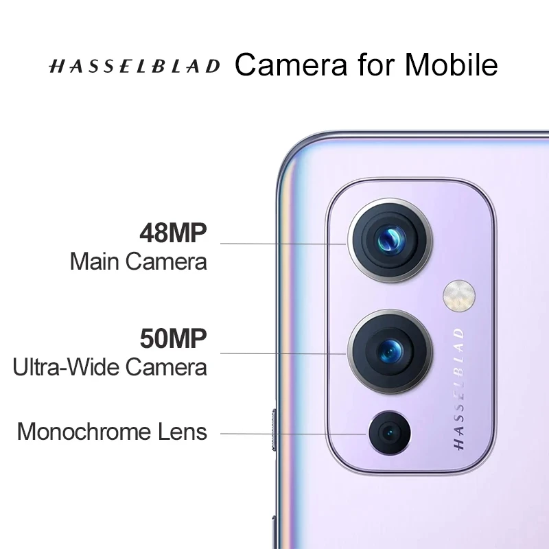 Global Rom OnePlus 9 5G Smartphone Snapdragon 888 Android 11 6.55'' 4500 mAh 120Hz Fluid AMOLED NFC Oneplus9 Mobile Phone