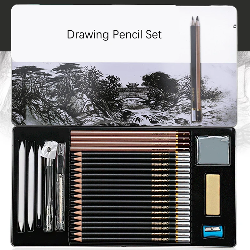 Профессиональный набор для рисования карандаш магазина канцелярских