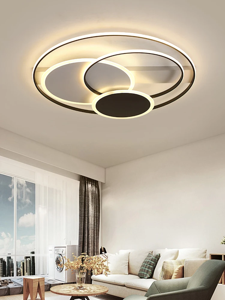 Chandelierrec AC90-260V потолочные люстры светильники для гостиной спальни Современные светодиодные люстры низкие потолки канделябро
