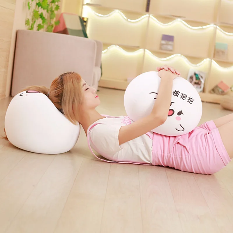New Style Anime Peripheral Facial Expression Package Dumpling Pillow sang nv Chicken Nuggets Foam Particles Meatball Comic Exhib