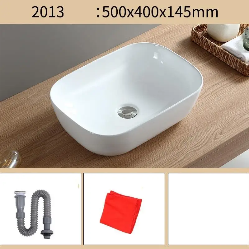 MODEL F Lavagem Lavatorio Para Sobre Encimera Wastafel Fregadero Black Umywalka судно Lavabo Bagno Pia Cuba Banheiro раковина для ванной комнаты - Цвет: MODEL F