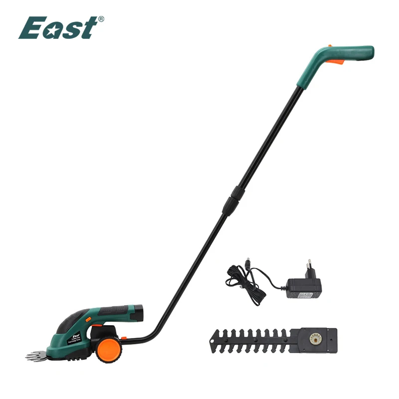 7.2V Electric Trimmer 2 in 1 Lithium-ion Cordless Lawn Mower Hedge Trimmer Grass Cutter Rechargeable Garden Power Tools