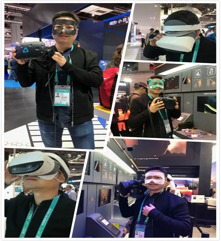 Очки виртуальной реальности VR гигиены патч для кожи вокруг глаз одноразовая повязка на глаз 200 шт