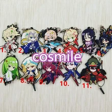 Fate Grand Order ZERO FGO Fate/Apocrypha Saber резиновый брелок для ключей Ремешок