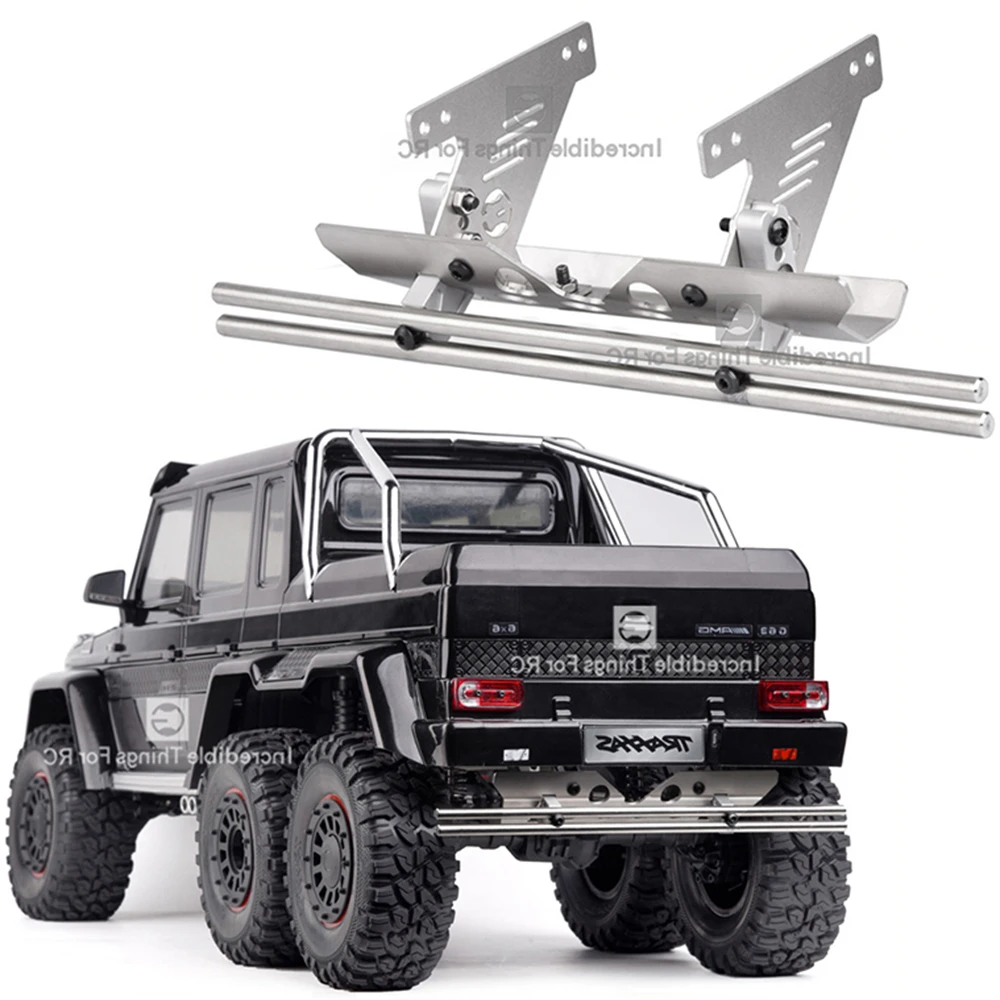 Металлический задний бампер GRC с регулировкой высоты для 1/10 RC Crawler Car Traxxas TRX6 6X6 G63