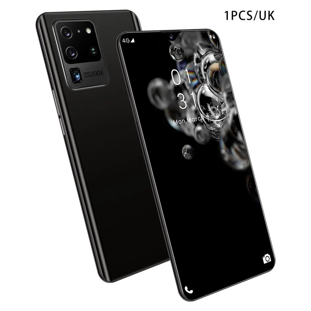 S20 Pro 6 дюймовый смартфон 2 + 16g капли воды большой экран ультра тонкий