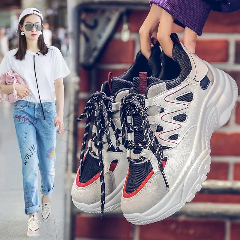 

Women Women Casual Sneakers Winter Sneakers Women Shoes Lace Up Female Shoes Comrfortable Shoes Women Zapatos De Mujer 2020