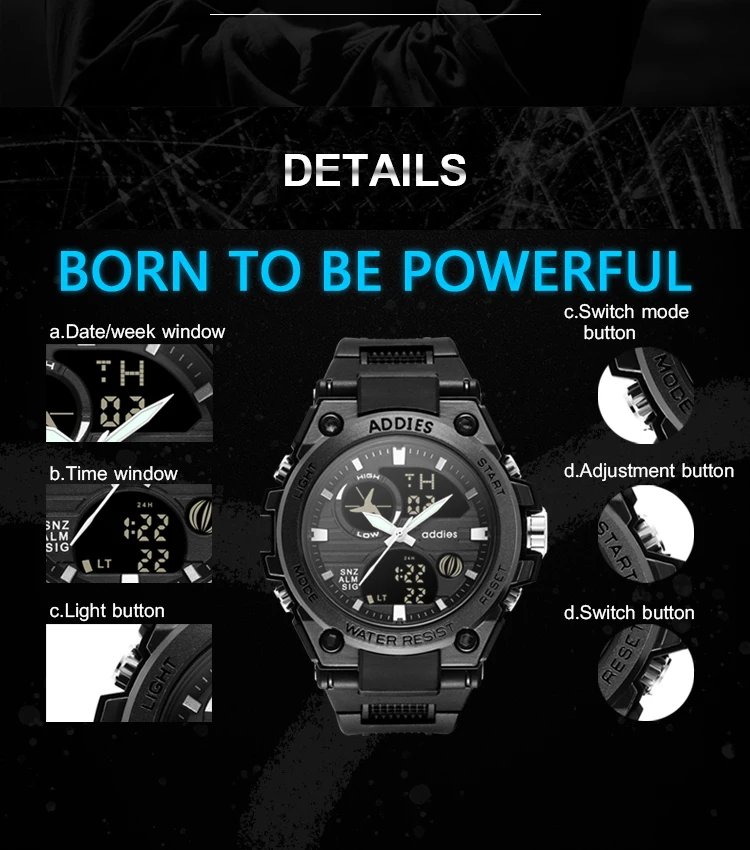 prova dwaterproof água ao ar livre led