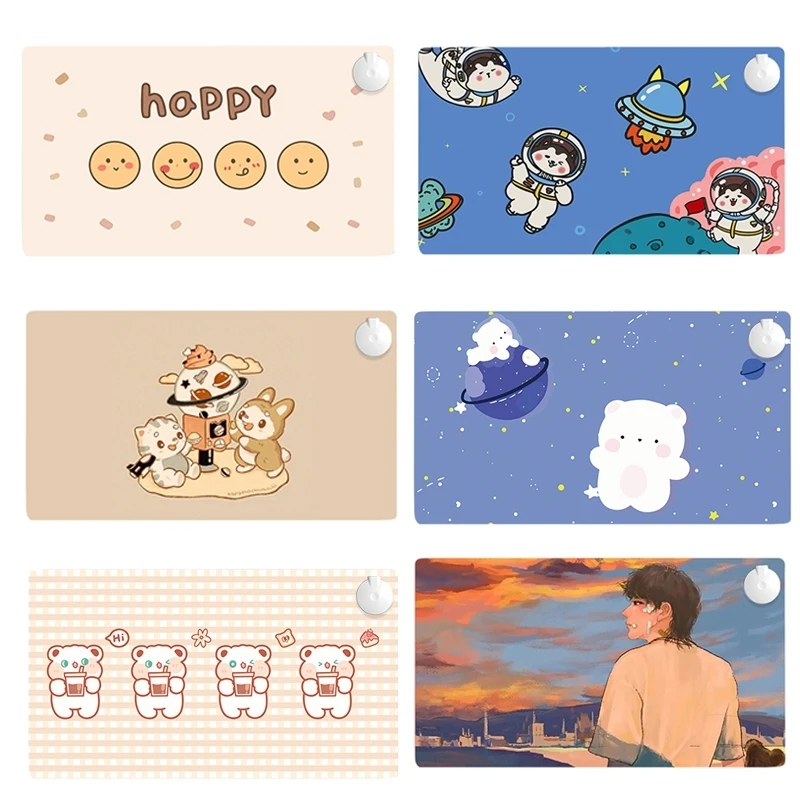

RAKJ-0002 Cute Cartoon Heating Pad Warm Table Pad Office Desk Writing Constant Temperature Heating Mouse Pad CN Plug