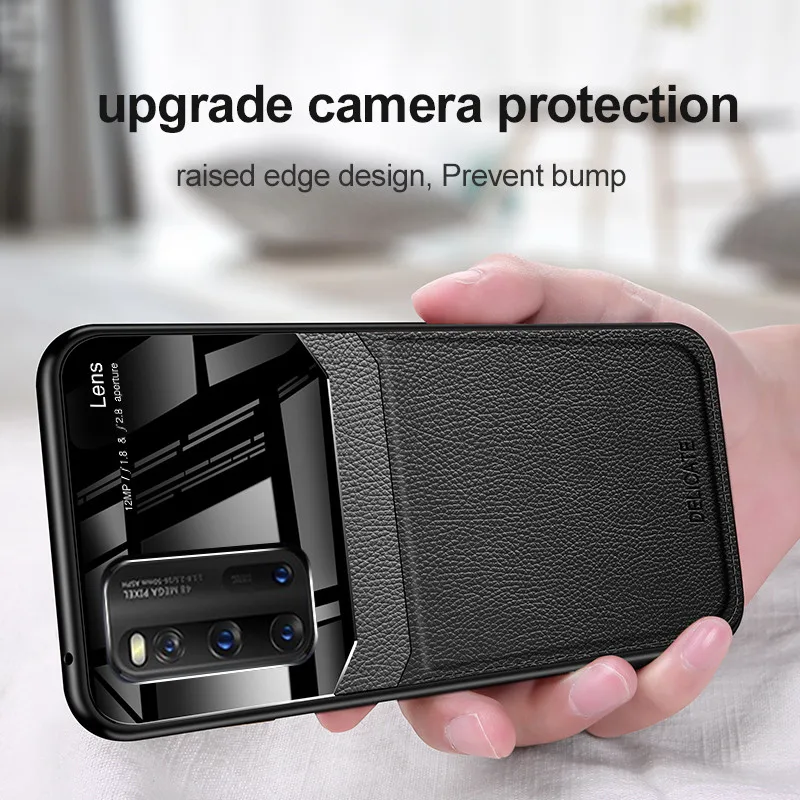 Чехол-накладка для VIVO IQOO NEO Pro 3 NEX S6 S5 Z6 Z5 Z5X Y85 Y17 Y19 Y97 Y93 U3 Xplay 6 5 кожаный | Мобильные
