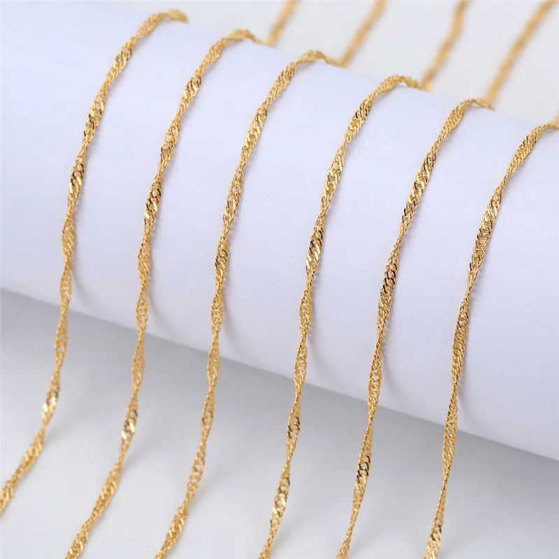 Gold and Silver Link Chains - 5m Bulk