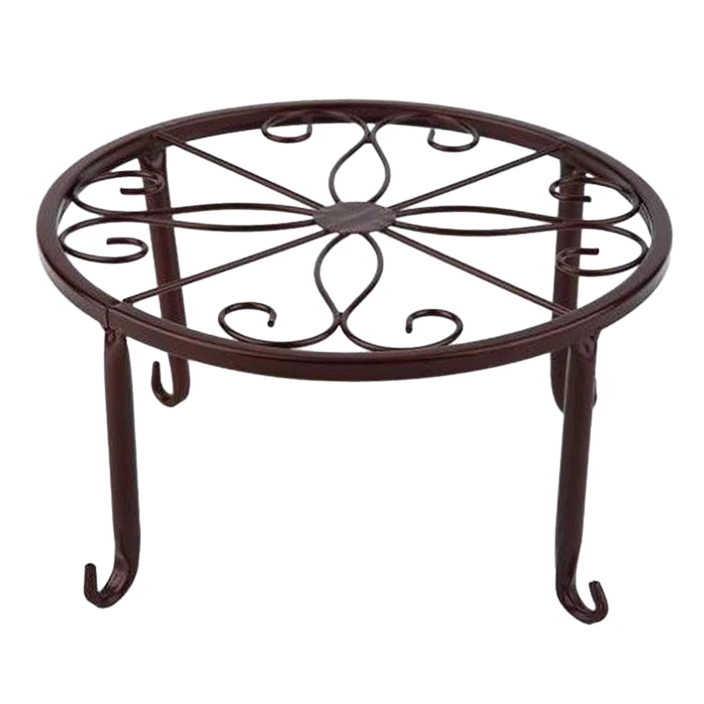 Metal Plants Stand Flowerpot Holder Iron Art Pot Vase Holder Shelf