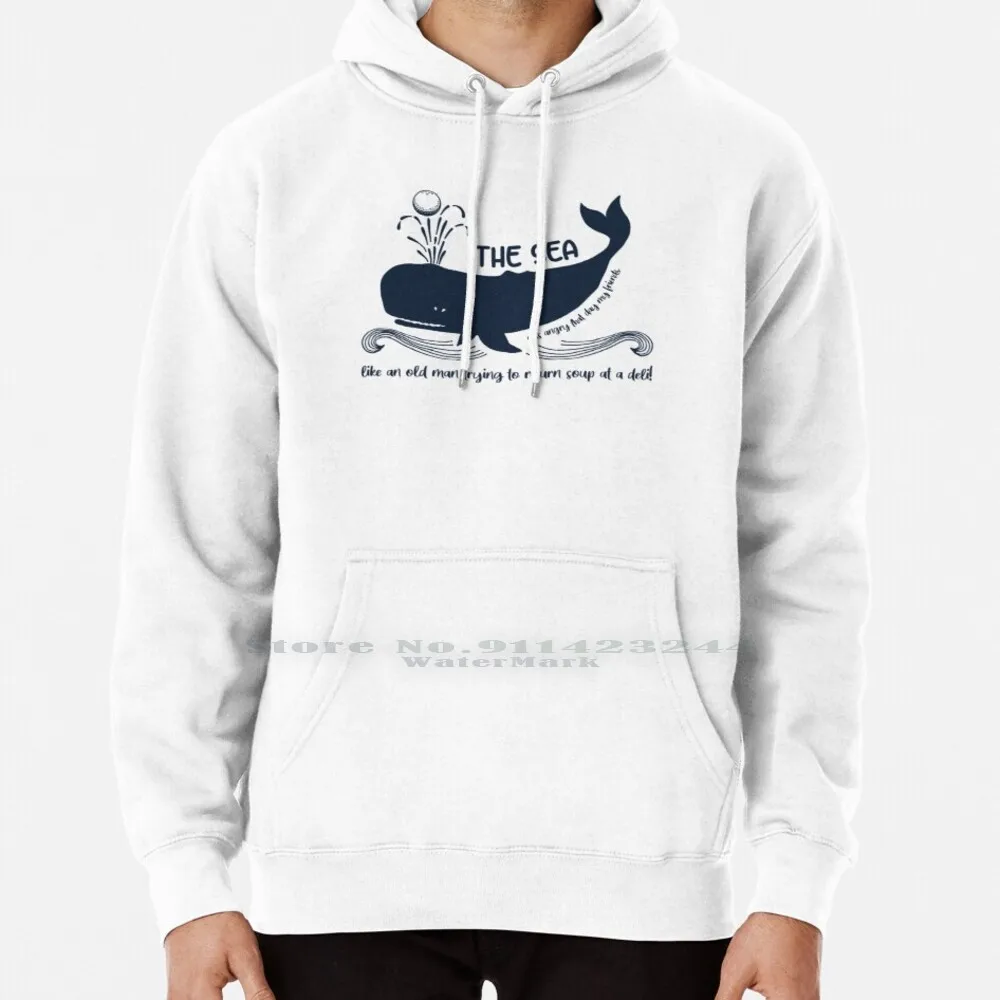 

The Marine Biologist Hoodie Sweater 6xl Cotton Jerry Seinfeld George Frank Cosmos Kramer Elaine Tv Show Funny Humor Humour