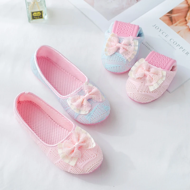 Cartoon Slippers High Quality Girl Indoor Shoes Non-slip Floor Slippers Rubber Sole Cute Summer Spring Home