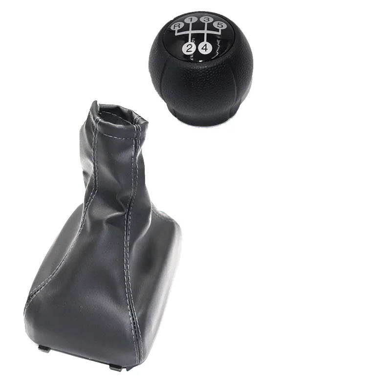 Автомобильная ручка переключения передач рычаг Gaitor Boot Cover для Opel Astra F 91-98 рычаг переключения передач Boot и ручка переключения передач шестерня Gaiter Boot - Название цвета: gear knob and boot