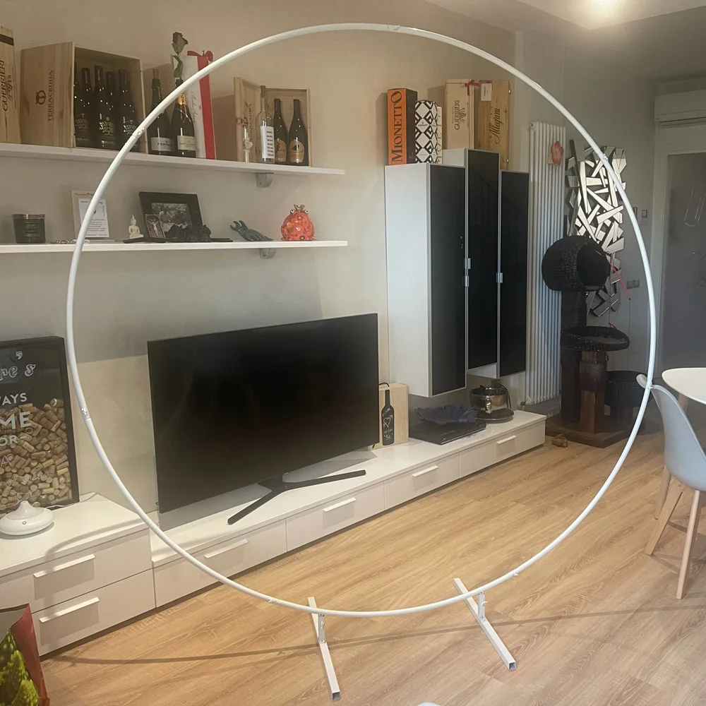 1 комплект Круглых железных украшений для свадьбы фона дня рождения шаров стенд