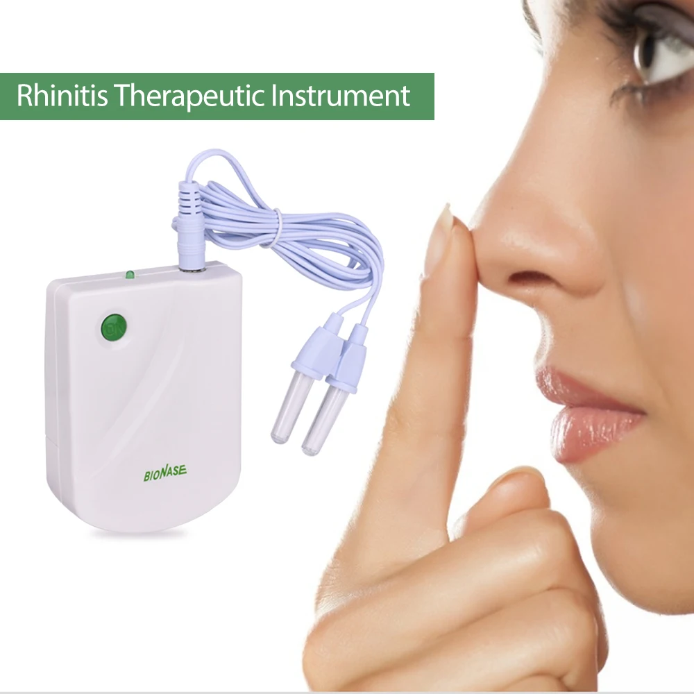 Laser Nose Massager Bionase Nose Rhinitis Sinusitis Cure Infrared Therapy Low Frequency Nasal Health Care Machine Instrument