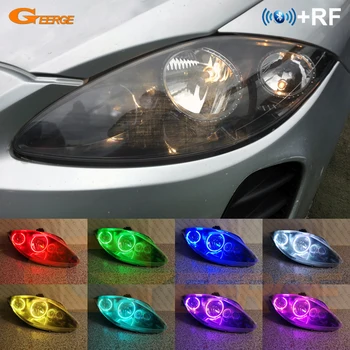 

For seat leon Mk2 1P facelift 2009 2010 2011 2012 RF remote Bluetooth APP Ultra bright Multi-Color RGB led angel eyes kit