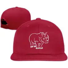 Африканская Rhino Мужская/Женская Бейсболка s, взрослая хип-хоп бейсболка