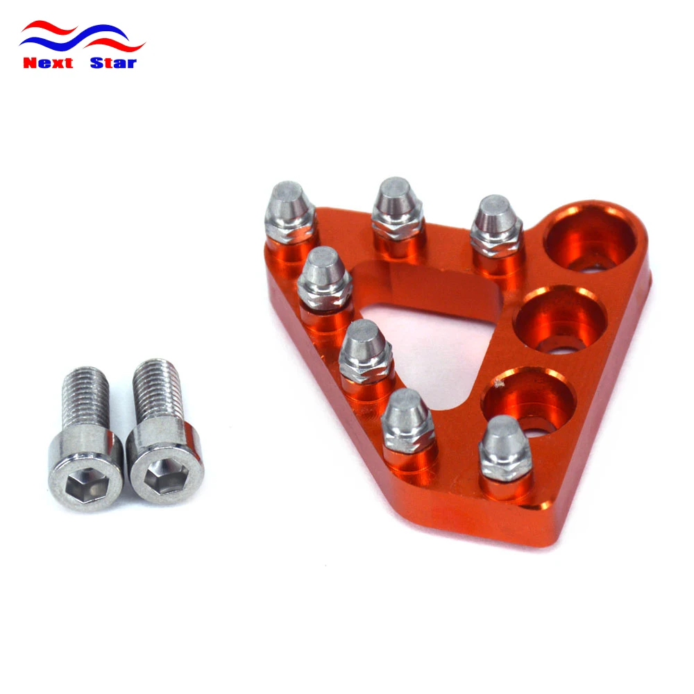 Задняя педаль тормоза Ступенчатая пластина для KTM 125 530 690 950 990 SX EXC XCF SXF XC XCW EXCF SMC DUKE