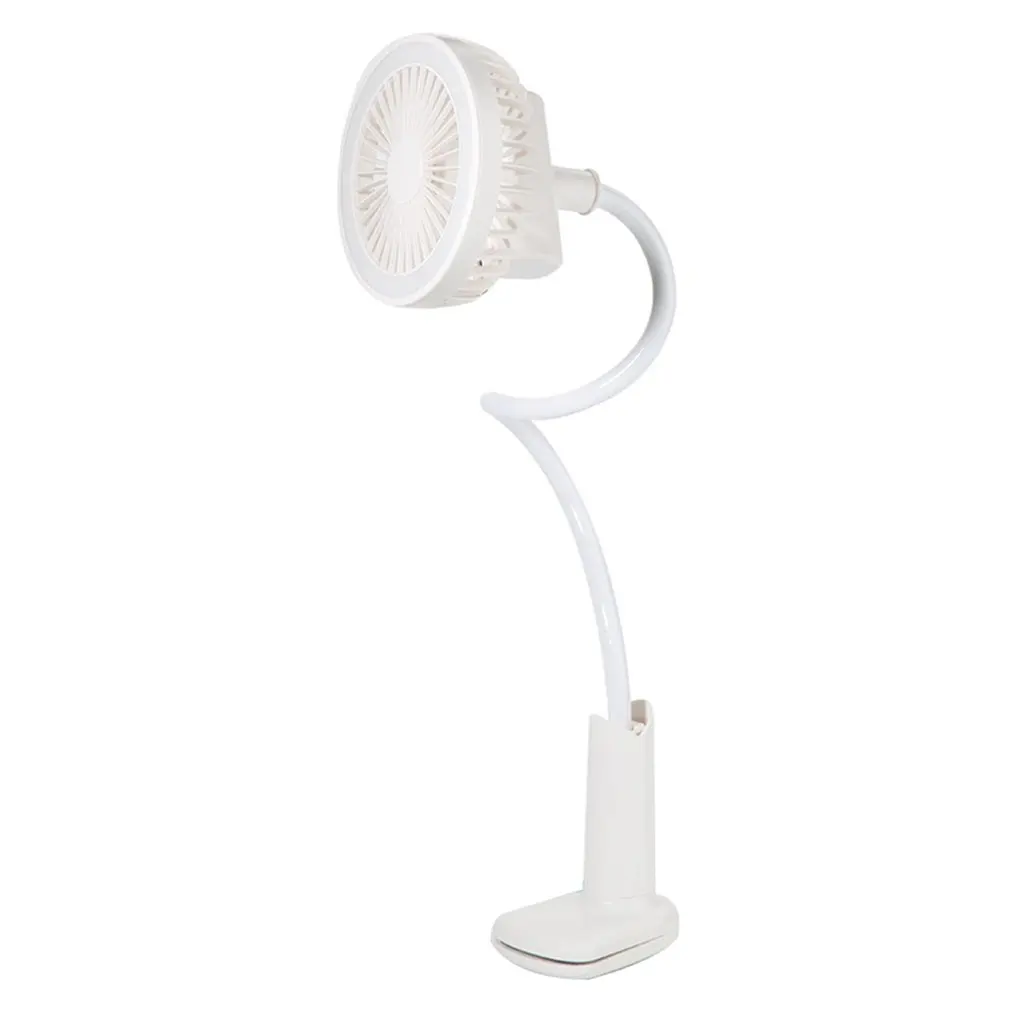 

Creative Personality Mini Usb Charging Clip Shower Table Lamp Small Fan Student Fan Summer Portable Small Fan