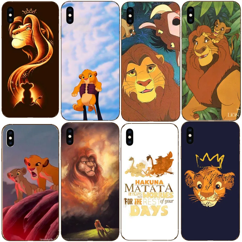 

The Lion King Best Coque Shell Luxury Soft silicone transparent TPU Phone Case For iPhone XS MAX XR 8 7 6 6S Plus X 5S Cases
