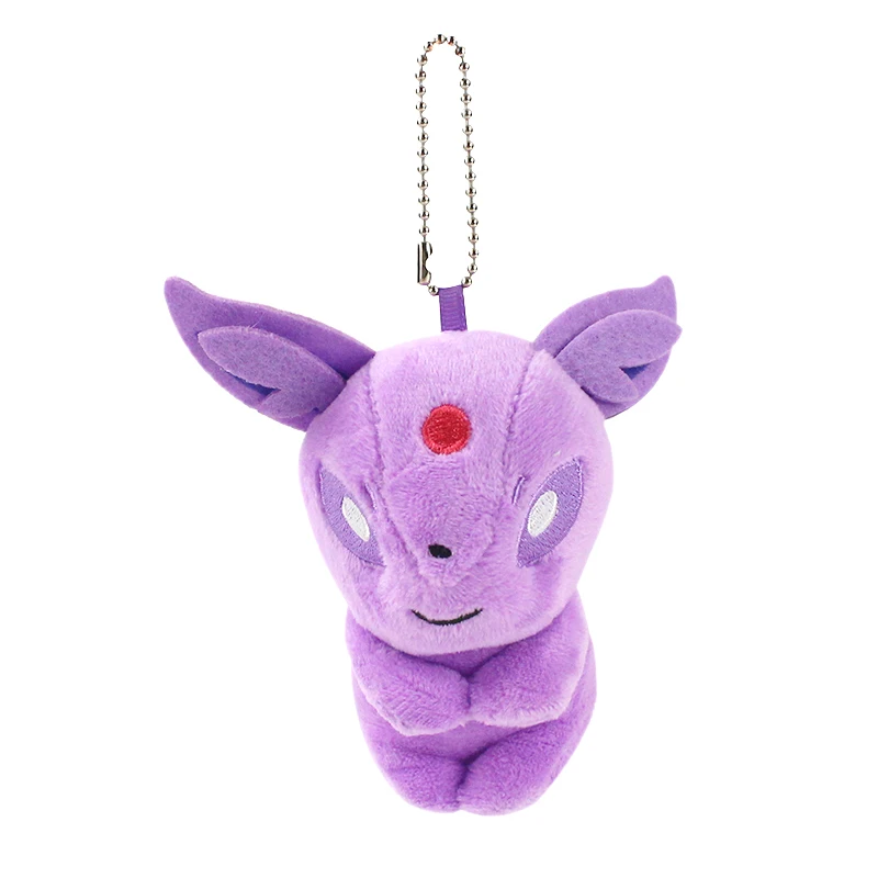 9-13 см 9 шт./компл. Иви Umbreon Sylveon плюшевые подвески игрушки мультфильм аниме мини брелок куклы сумка украшения подарки для детей