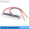 Turmera 4.2V DIY Spot welder Machine for 18650 26650 32700 Battery Soldering 0.15mm Nickel Battery Pack Soldering + Welding Pens ► Photo 1/6