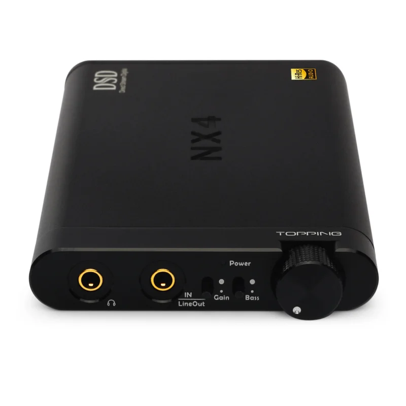 Upgrade Version Topping NX4 DSD512 ES9038Q2M XMOS XU208 chip Portable USB DAC Decoder 32bit 768kHZ Headphone Amplifier