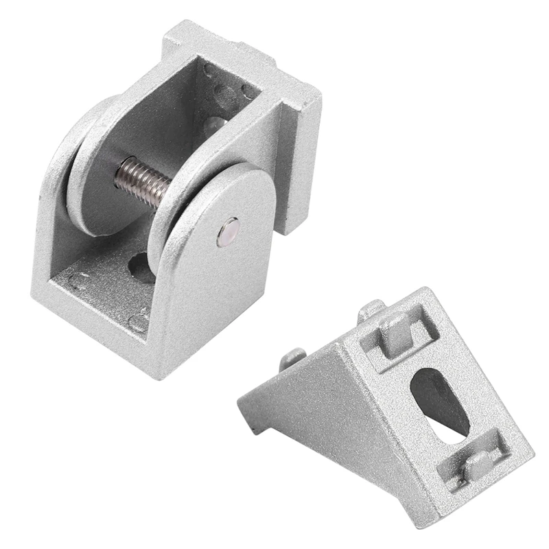 20Pcs 2028 Corner Fitting Angle Aluminum 20 X 28 L Connector Bracket &amp 2Pcs Alloy Pivot Joint | Обустройство дома