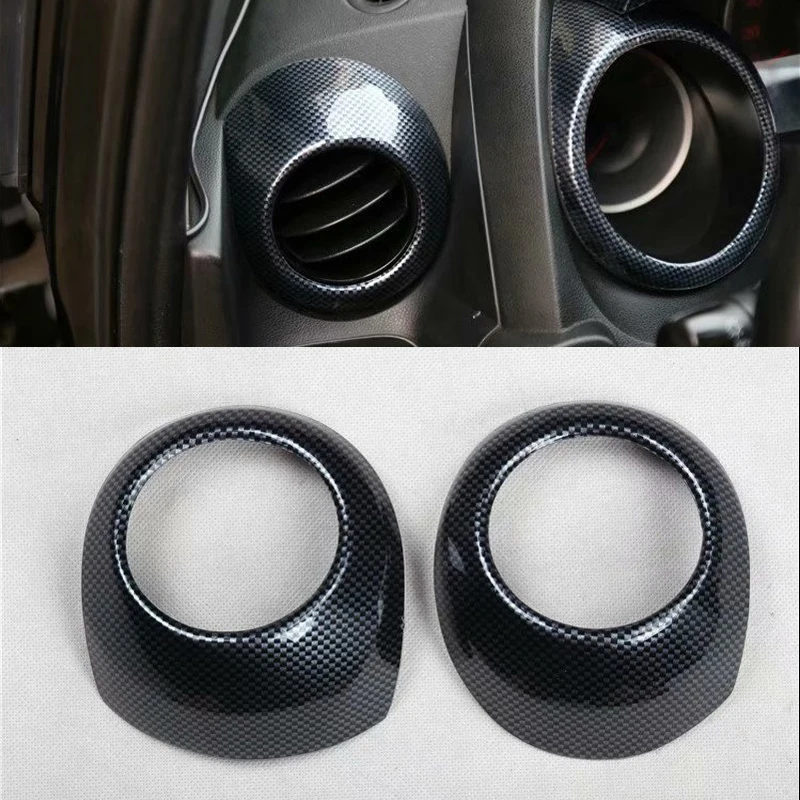 2 шт. молдинги из углеродного волокна для вентиляционного отверстия переднего