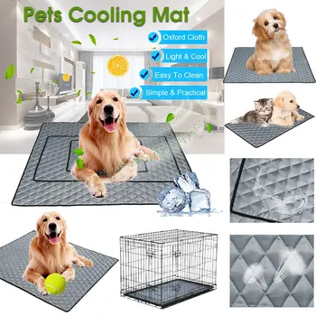

Spot Pet Cooling Mat Cool Pad Cooling Pet Bed for Summer Dog Cat Puppy Oxford Cloth Best Price
