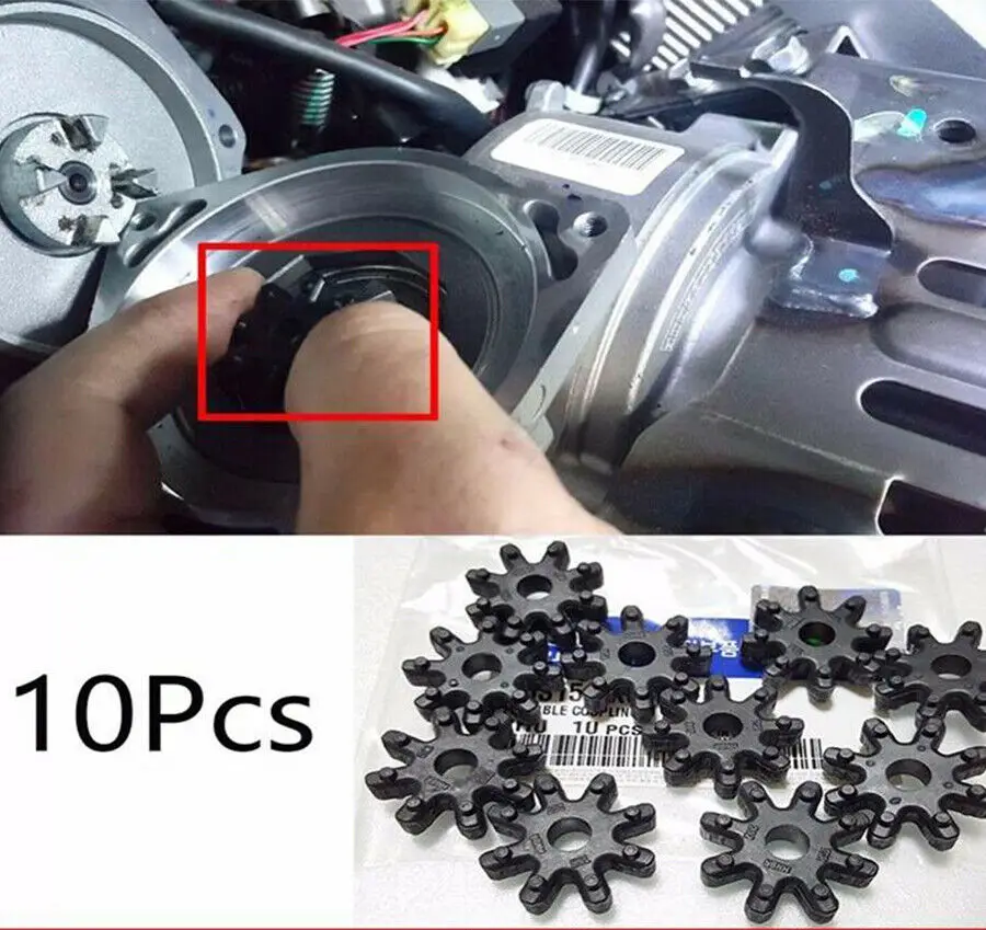 563152K000FFF Гибкая муфта для HYUNDAI ELANTRA AZERA для KIA OPTIMA рулевая колонка Cadenza Forte Soul Azera 563152K000FFF - Цвет: 10PCS