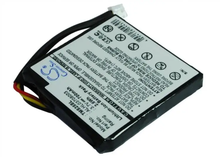 Cameron sino 700 мА/ч, Батарея см) для навигатора TOMTOM 4EN. 001,02 4EN42 4EN52 4EV42 4EV52 Star 20 звезда 25 ALHL03708003 gps, аккумулятор для навигатора