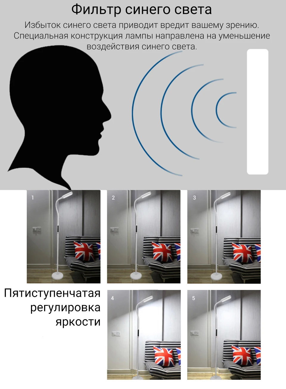 Напольная лампа LASTAR FL-005
