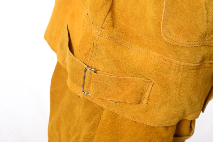 Воловья электрическая сварочная Рабочая одежда специальная защитная одежда защищающий от ожогов кожаная защитная одежда для работы Wea