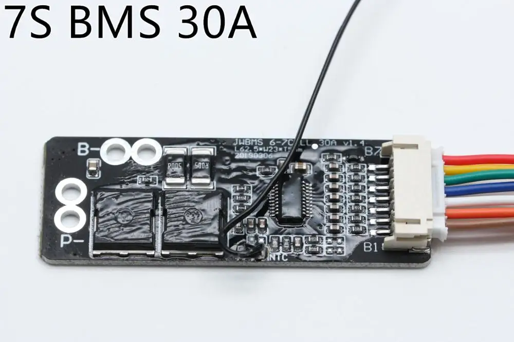 Плата BMS с NTC 6S 7S 10S 30A 40A 50A для 3 7 В Ternary литиевая батарея Pr/BMS otection Board/BMS