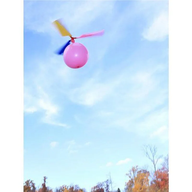 Новые Вечерние наполнением пляжные летающие игрушки отдых на открытом воздухе спорта 5 шт./компл. воздушных шаров для детей вертолет летающие игрушки