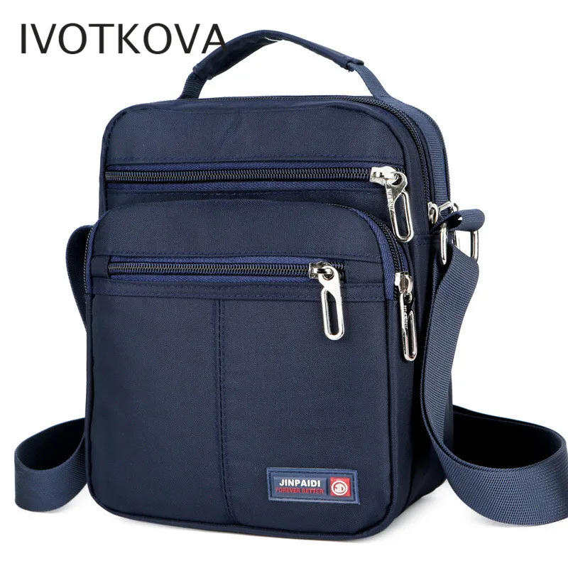 JWI Mens Bag Mens Handbags Fashion Casual Bags Travel Bags Leather Mens Shoulder Bags Color : Brown