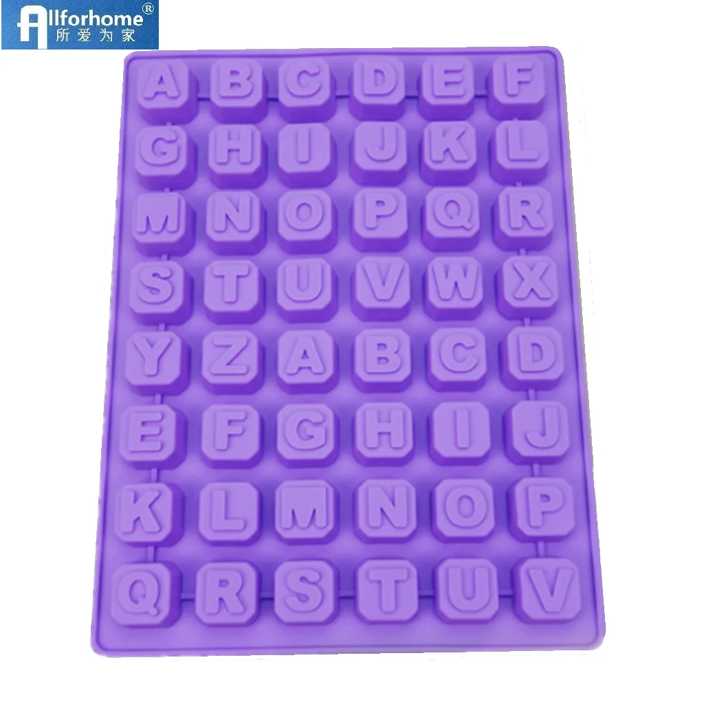 26 Uppercase Letter Silicone Ice Cube Tray Alphabet Cream Mold Cake Chocolate DIY Dessert Mould Decorating Tool | Дом и сад