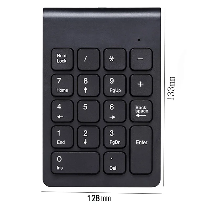 Nworld 2 4G Беспроводная клавиатура USB цифровая 18 клавиш мини ультра тонкая для учета
