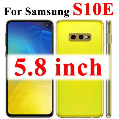 S 10 3D Защитное стекло для samsung Galaxy S10 Plus 10S Lite S10E Защитная пленка для экрана E Samsumg галерея 10E 10plus закаленное стекло - Цвет: For Samsung S10E