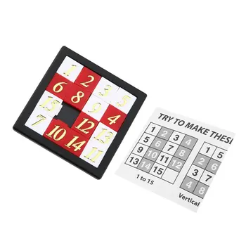 

Baby Kids Children Plastic Toys Alphabet Number 1-15 Building Jigsaw Puzzle Matching Digital Puzlzle Game Early Educational Toys