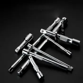 

360 Degree Top Ratchet Wrench Adapter Extension Bar Set Auto Repair Socket Extender Durable Hand Tools Extend new